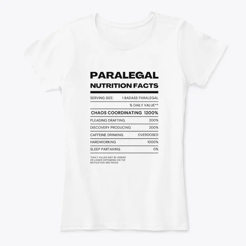 Paralegal Nutrition Guide